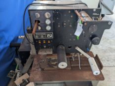 Qty (1) LSI Automatic Pressure Sensitive Labeling Head - Adjustable height T-stand mounted labeler -