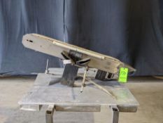 Qty (1) Tabletop Conveyor - Complete conveyor with head and tail sprockets plus chain - 45 inch long