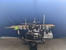 Qty (1) LSI Corner Wrap Pressure Sensitive Labeler - 3490 LSI labeling head - Light stack - 82' x