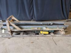 Qty (1) Hytrol Belt Over Roller Case Conveyor - Drive Section - 128