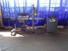 Qty (1) SCP Automatic Pressure Sensitive Labelier - Mounted pressure sensitive labeler - 6' label