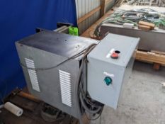 Qty (1) LSI Automatic Pressure Sensitive Labeling Head - Adjustable height T-stand mounted labeler -