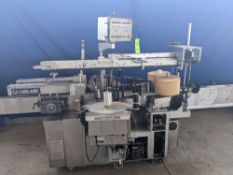 Qty (1) Labelaire Automatic Fronta and Back Pressure Sensitive Labeler - High speed stepper driven