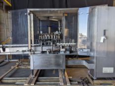 Qty (1) Harland Rotary Pressure Sensitive Labeler - Harland Model Saturn high speed rotary labeler -