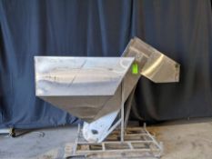 Qty (1) All Stainless parts / Cap / Bottle Elevator - Approx. 90 CU. Ft. - 4-1/2