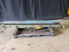 Qty (1) Hytrol Belt Over Roller Case Conveyor - 120