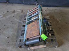 Qty (1) Western Atlas Belt Over Roller Case Conveyor - Drive Section - 48