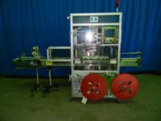 Qty (1) PDC 50-ERL Sleeve Labeler and Neck Bander - Fully enclosed and interlocked for safety - Twin