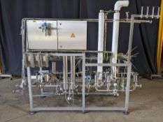 Krones Fluid Handling System - 3 Stainless Steel Double Acting Sanitary - 1-1/2