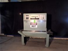 Qty (1) Weldotron Heat Shrink Tunnel - 46' tunnel length with 12' conveyor extensions on entrance