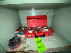 Assorted Core Drilling Blades, with Hard Case (LOCATED IN MONROEVILLE, PA)