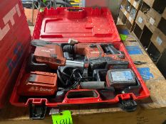 HILTI Cordless Rotary Hammer, M/N TE 6-A22, Includes Dust Removal System, M/N TETS-6-71-CA, with