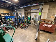 Pittsburgh Heavy Duty 1-Ton Gantry Crane, Weight Capacity: 2,000 lbs., Height Range: 99” to 147-1/