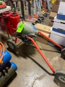 Rigid Kollmann Drain Cleaning Machine, M/N K-1500B, S/N VR805110314, with (2) Sets of Coils, 115