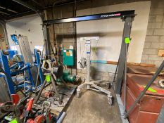 Pittsburgh Heavy Duty 1-Ton Gantry Crane, Weight Capacity: 2,000 lbs., Height Range: 99” to 147-1/