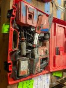 HILTI Cordless Rotary Hammer, M/N TE 6-A22, Includes Dust Removal System, M/N TETS-6-71-CA, with