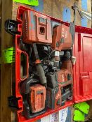 HILTI Cordless Rotary Hammer, M/N TE 6-A22, Includes Dust Removal System, M/N TETS-6-71-CA, with