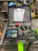 NIBCO Cordless Press Tool, M/N PC-280, with (2) Makita 18V Lithium Battery, with Makita Charger &