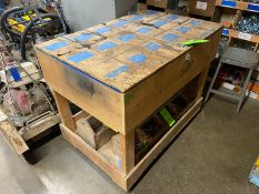 19-Compartment Split Ring Caddie, Section of 1-1/4” Split Rings, Section of 1-1/2” Split Rings,