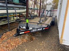 Bri-Mark 2-Axle Trailer, with Aprox. 18 ft. L Deck x 76” W (LOCATED IN MONROEVILLE, PA)