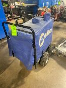 Miller Bobcat 250 Welder/Generator, AC/DC Welder, 11,000 Watt Generator, Mounted on Rubber Wheels (