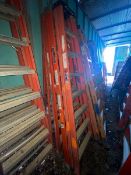 (4) 8 ft. A-Frame Ladders (LOCATED IN MONROEVILLE, PA) (RIGGING, LOADING, & SITE MANAGEMENT FEE: $