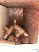 (12) 1 1/4”. 3/4”x 3/4” Tee; (7) 1 1/4”x 3/4”x 1/2” Tee (Bin:C49)(LOCATED IN MONROEVILLE, PA)