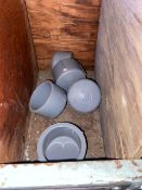 (14) 2” CPVC SCH 80 TEE (Bin:O14) 2” CPVC SCH 80 Caps (LOCATED IN MONROEVILLE, PA)