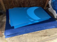 Lot of Assorted Plastic Matting (LOCATED IN MONROEVILLE, PA)