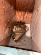 (2) 3/4” Thermowell; (1) 1 1/2” sweat check valve(Bin:M35); 1 1/4” IPS Check valve (Bin:M34) (