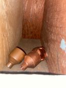 (3)1 1/2” x 1/2” Reducing Coupling(Bin:C44); (37)1 1/4” x 1 Reducing coupling (Bin:C43) (LOCATED