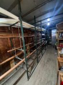 Indoor Pipe Rack, with Uprights & Cross Sections (LOCATED IN MONROEVILLE, PA) (RIGGING, LOADING, &