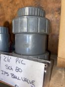 (20) 1/2” Uponor x 3/8” male 90’ (Bin:M25); (1) 6” CPVC SCH 80 butterfly Valve; (1) 3” Uponor