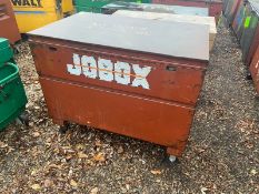 JOBOX Gang Box, with Hinge Lid, Overall Dims.: Aprox. 50