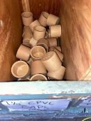 (35) 1 1/4” CPVC Caps (Bin:F5); (1) 1 1/4” CPVC Coupling (Bin:F6) (LOCATED IN MONROEVILLE, PA)