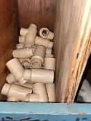 (82) 1”x 3/4”x 3/4” CPVC TEE (Bin:E18/E19) (LOCATED IN MONROEVILLE, PA)