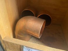 (3) 3” St.90 (Bin:K9); (5) 3” coupling)(Bin:K10); (1)3”x3”x1” TEE (Bin:K11); (1) 3”x1 1/2”