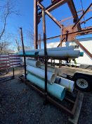 PVC Pipe Rack (LOCATED IN MONROEVILLE, PA) (RIGGING, LOADING, & SITE MANAGEMENT FEE: $75.00 USD)