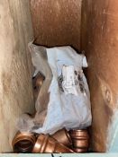 (11) VIEGA 1” Pro Press st.45 (Bin:D74); (20) CELLO; (4)1” pro press tee (Bin:D75); (5)(6) 1” pro