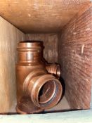 NIBCO(2) 2”x1/2”1/2” Tee Pro Press (LOCATED IN MONROEVILLE, PA)