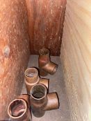 (17) 1 1/4”x 1”x 1” tee (Bin:D48);(4) 1 1/4”x 1”x 1 1/4” tee (Bin:D49) (LOCATED IN MONROEVILLE, PA)