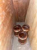 (1) NIBCO 1 1/2” Pro Press Slip Coupling (Bin:E76); (3) VIEGA 1 1/2” pro press slip coupling (Bin: