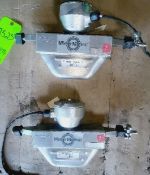 Qty (2) - Micro-Motion All Stainless Sanitary Flow Meter - Incl Stainless Steel Transmitter - Part