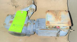 Qty (1) USOCOME SEW - 3 phase - .75S1 Kw - 1700/38 rpm - 277/480 volt