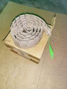 Qty (2) Tabletop Chain- 3.25 inch width Bevel: New in box- Each 10 ft. long