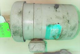 Qty (1) TB Wood's SCR 56C Frame Motor - .34 hp - 1750 rpm - 90/100 volt DC