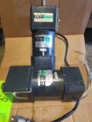 Oriental motor Stepper Motor Model 5IK60RGU-AFP with integrated planetary gearbos