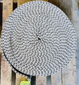 Matt Top Chain- 4 inch width: Approx. 84 ft. 1400 Series Based on Visual Inspction.