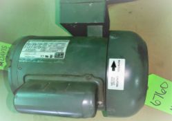 Qty (1) WEG D56C Frame Motor - single phase - 1 hp - 3500 rpm - 115/208-230 colt