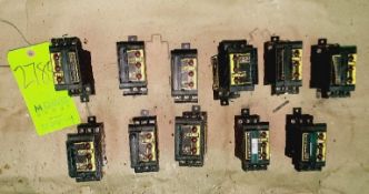 Qty (11) - Optima 3 pole touchsafe fuseholders